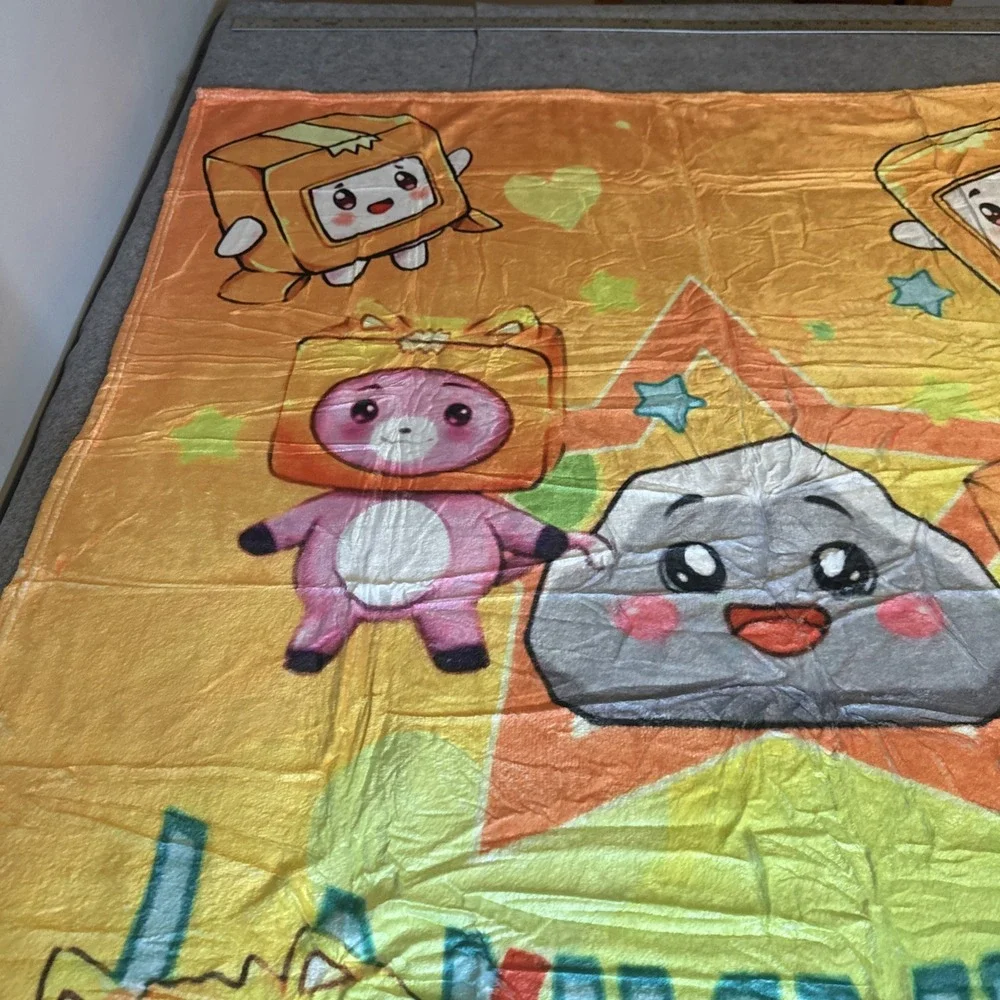 Lanky box Boxy Fleece Soft Blanket 50